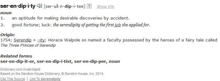 serendipity
