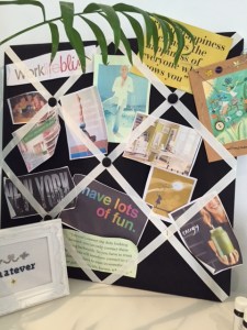 This was my old vision board...needs a bit of an update...